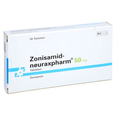 Zonisamid-neuraxpharm 50 mg
