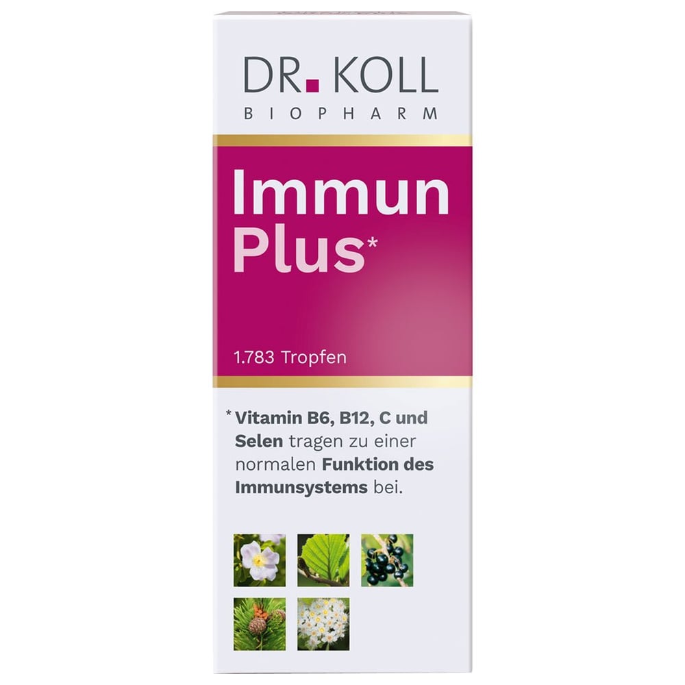 Immun Plus Dr.Koll Gemmo Komplex Vit.B6 B12 Selen