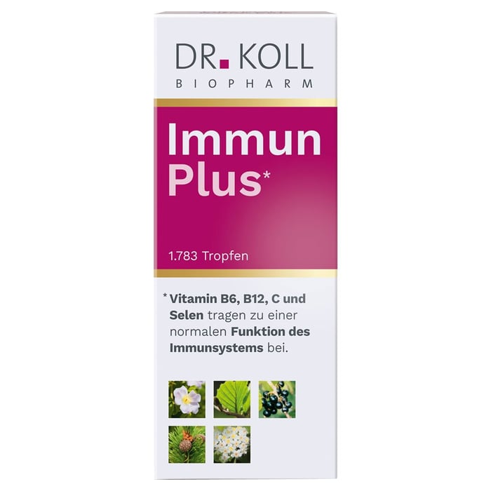 Immun Plus Dr.Koll Gemmo Komplex Vit.B6 B12 Selen