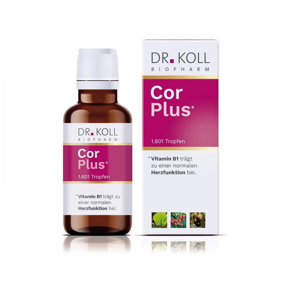 Cor Plus Dr.Koll Gemmo Komplex Weißdorn Vit. B1