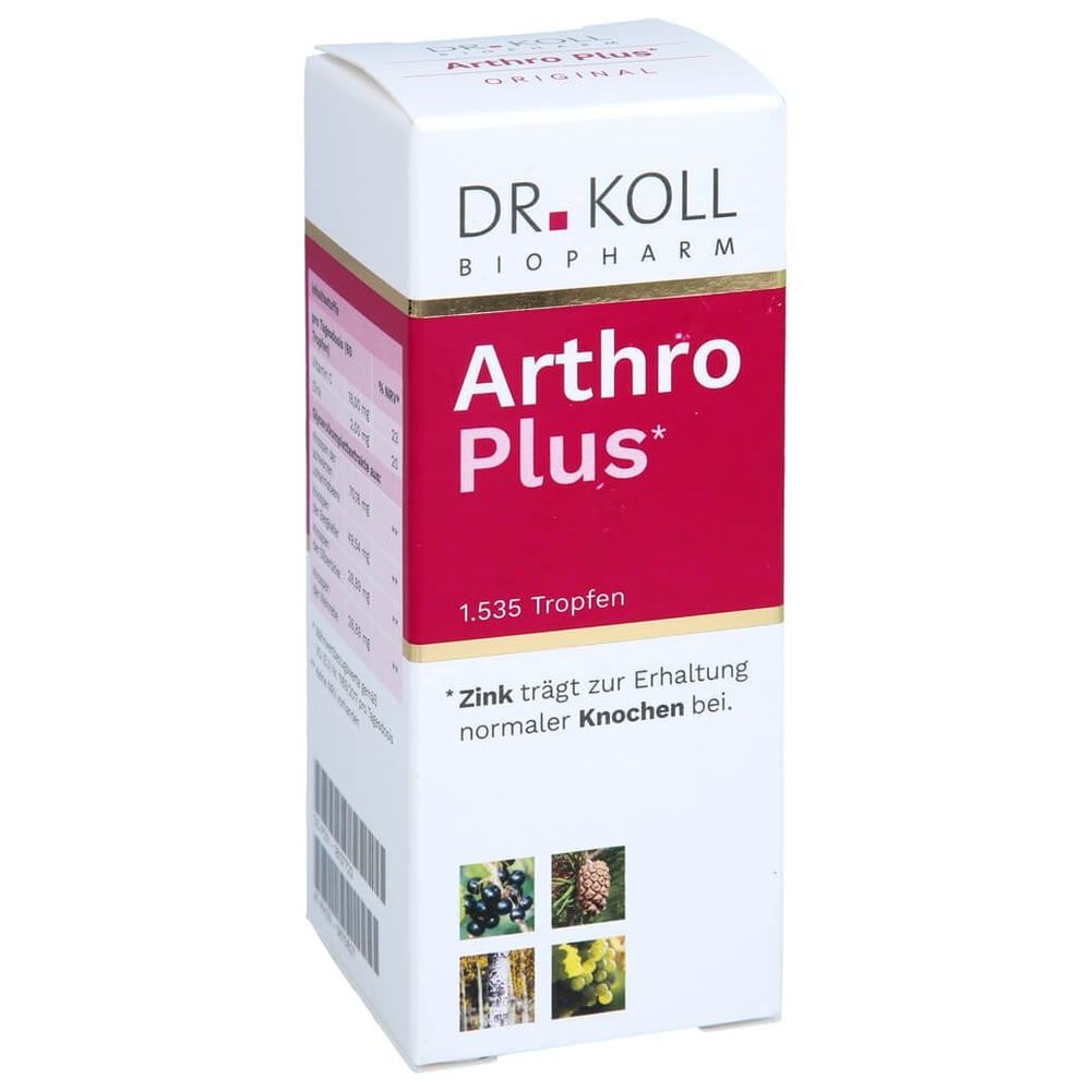 Arthro Plus Dr.Koll Gemmo Komplex Weinrebe Zink
