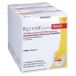 Relvar Ellipta 184 Mikrogramm/22 Mikrogramm Inh.P.