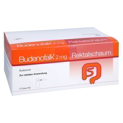 Budenofalk Rektalschaum 2x14 Hub