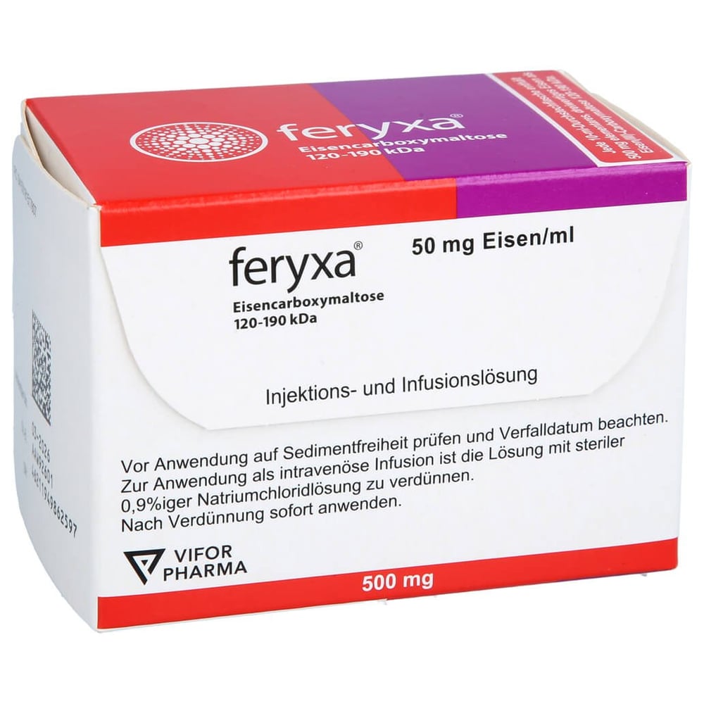 Feryxa 50mg Eisen/ml Iil