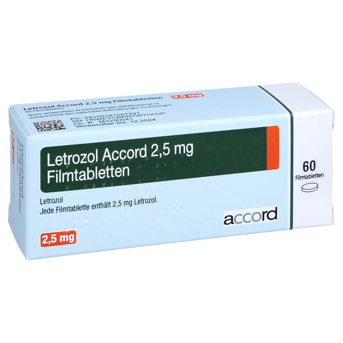 LETROZOL ACCORD 2.5MG FTA