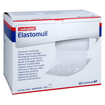 Elastomull 12 cmx4 m elastisch Fixierbinde 2103 Docpharm Produktbild 1