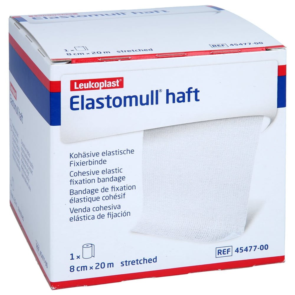 Elastomull haft 8 cmx20 m Fixierbinde