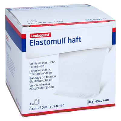 Elastomull haft 8 cmx20 m Fixierbinde Docpharm
