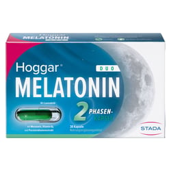 Hoggar Melatonin DUO Einschlaf-Kapseln