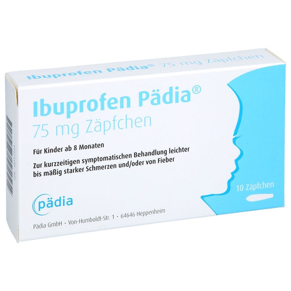 Ibuprofen Pädia 75 mg