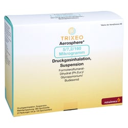 Trixeo Aerosphere 5/7.2/160ug Druckgasinh.SUS120ED