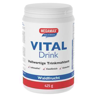 Megamax Vital Drink Waldfrucht Pulver