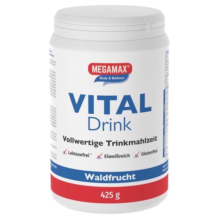 Megamax Vital Drink Waldfrucht Pulver