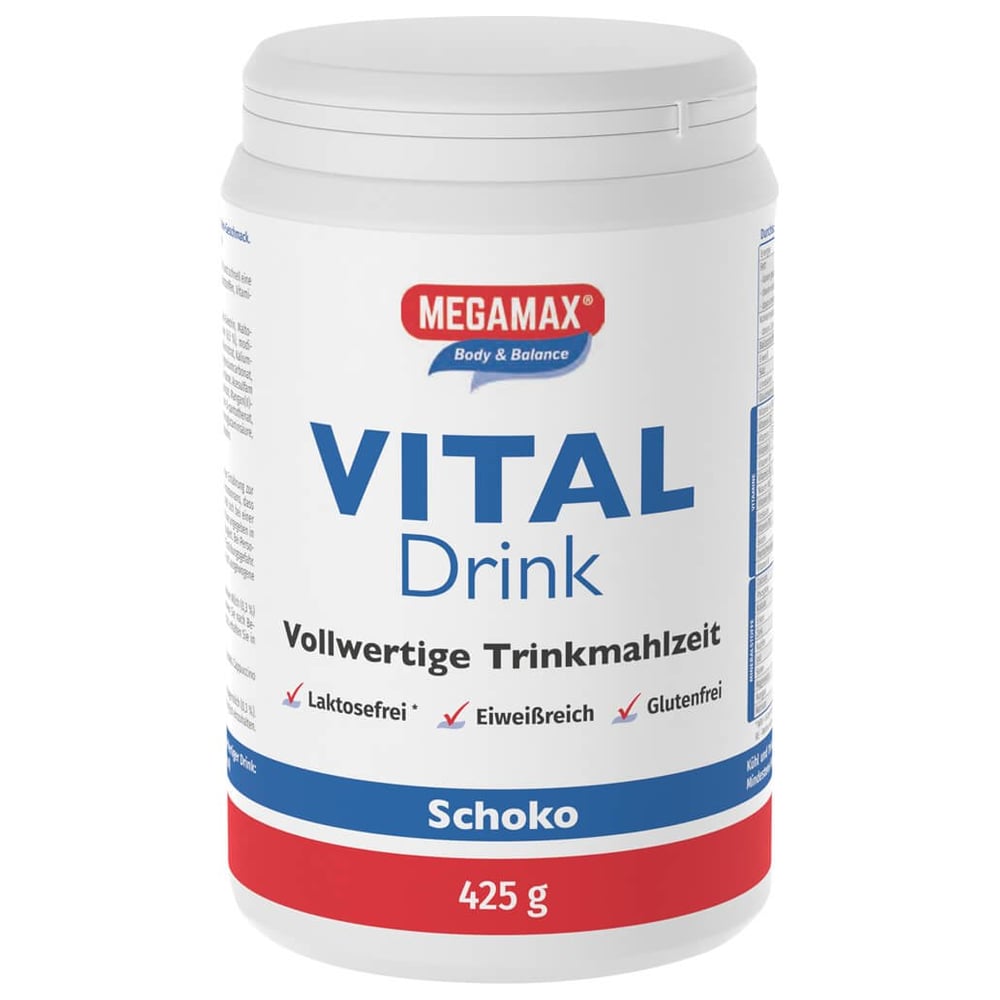 Megamax Vital Drink Schoko Pulver
