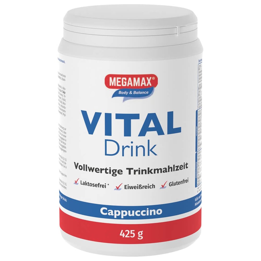 Megamax Vital Drink Cappuccino Pulver