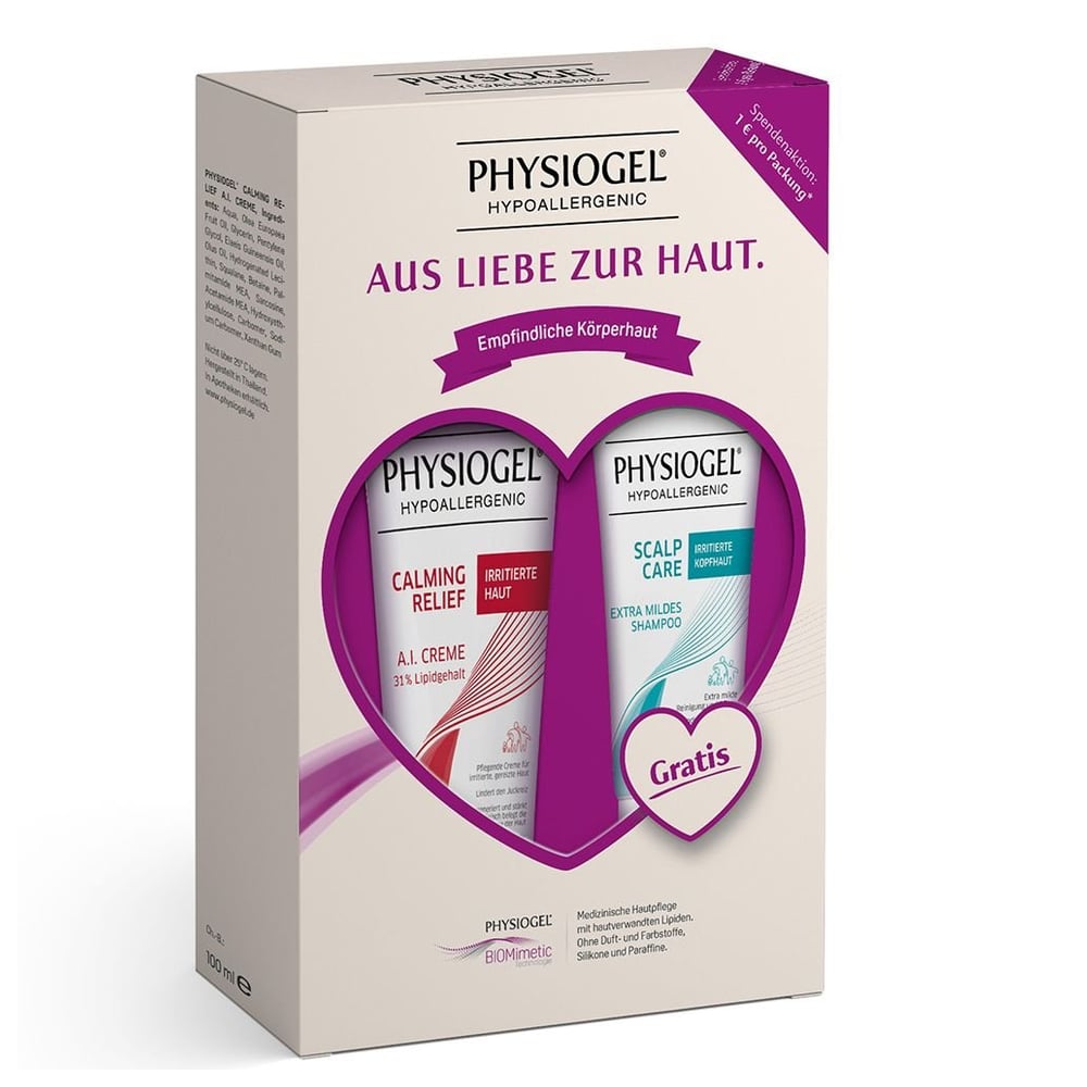 Physiogel Weihnachtsset Empfindliche Körperhaut