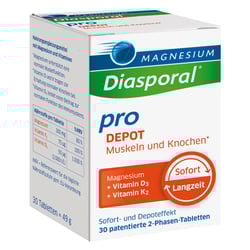 Magnesium Diasporal pro D3+k2 Depot Muskel+Kno.Tab