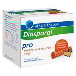 Magnesium Diasporal pro D3+k2 Muskeln+Knochen dir.