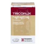 Tricorlix 7 mg/5 mg/2,5 mg