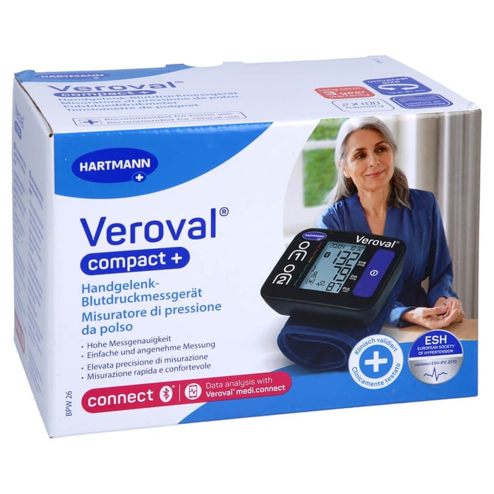 Veroval Compact Plus Blutdruckmessgerät Handgelenk