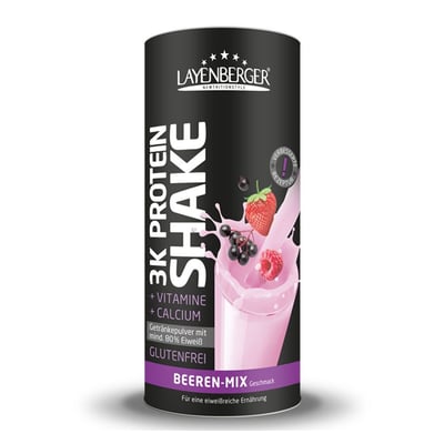 Layenberger 3K Protein Shake Beeren Mix 360 g Produktbild 1