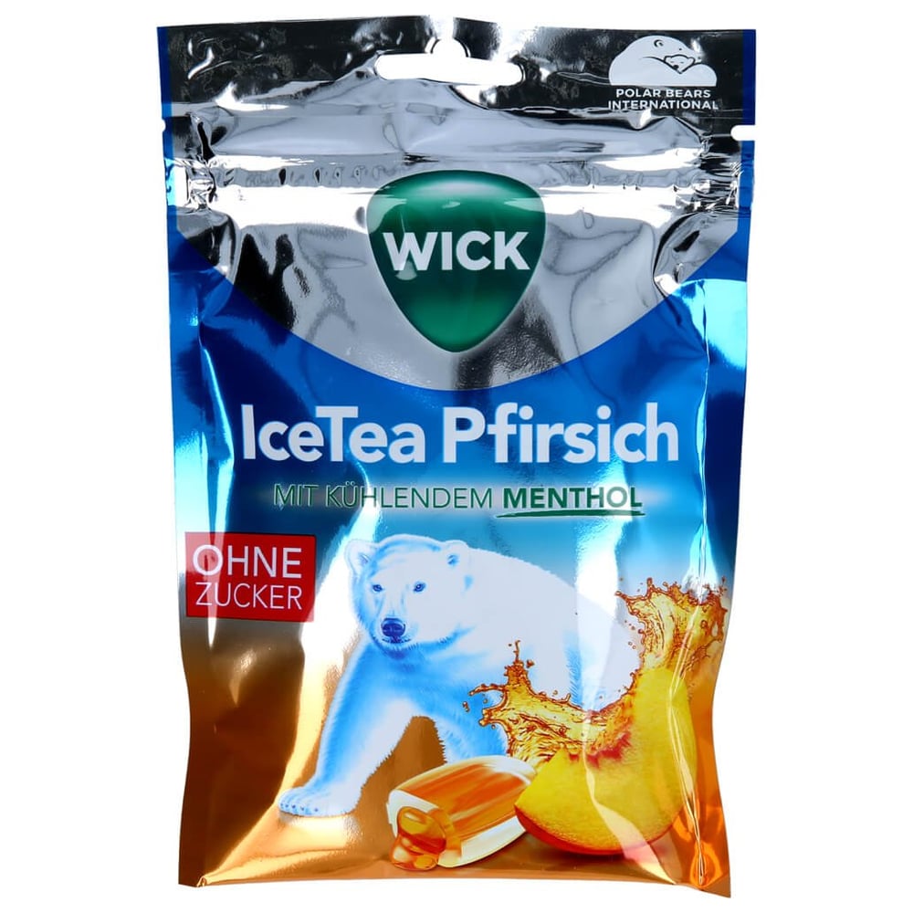 Wick IceTea Pfirsich ohne Zucker