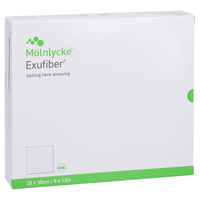 Exufiber 20x30 cm Gel-Faserverband