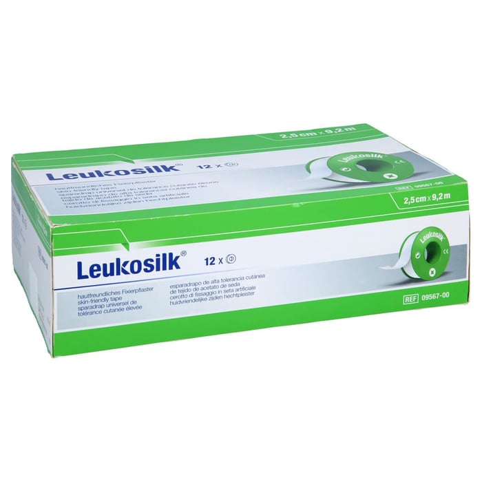 Leukosilk 2,5 cmx9,2 m