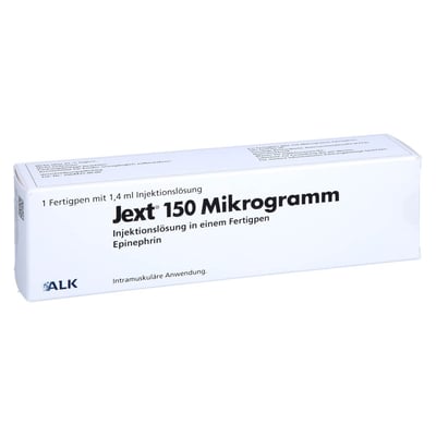 Jext 150 Mikrogramm Injektion -Lösung in einem Fertigpen Produktbild 1