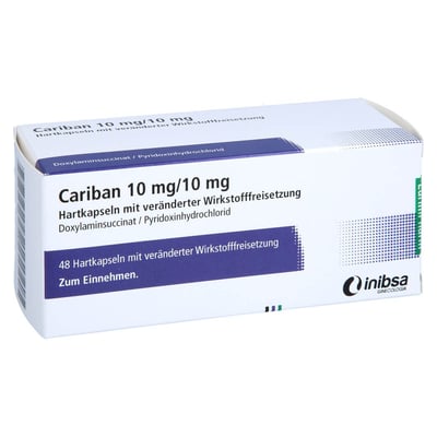 Cariban 10 mg/10 mg Hartkapseln veränd. Wirkst.-Fr Produktbild 1