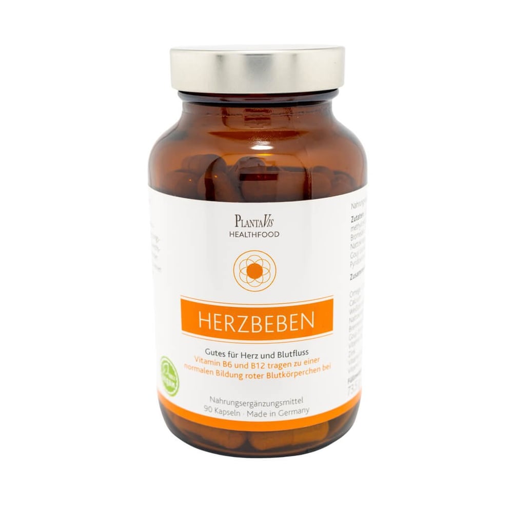Herzbeben Gutes für Herz und Blutfluss Kapseln