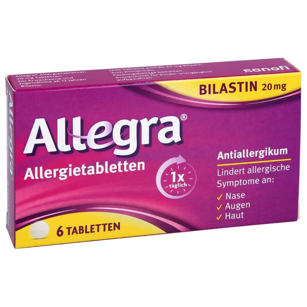 Allegra Allergietabletten 20 mg
