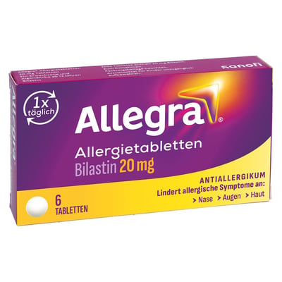 Allegra Allergietabletten 20 mg Produktbild 1
