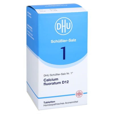 BIOCHEMIE DHU 1 Calcium fluoratum D 12 Tabletten Produktbild 1