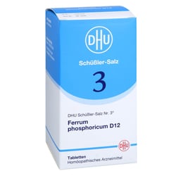 Biochemie DHU 3 Ferrum phosphoricum D12