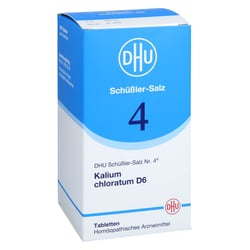 BIOCHEMIE DHU 4 Kalium chloratum D 6 Tabletten