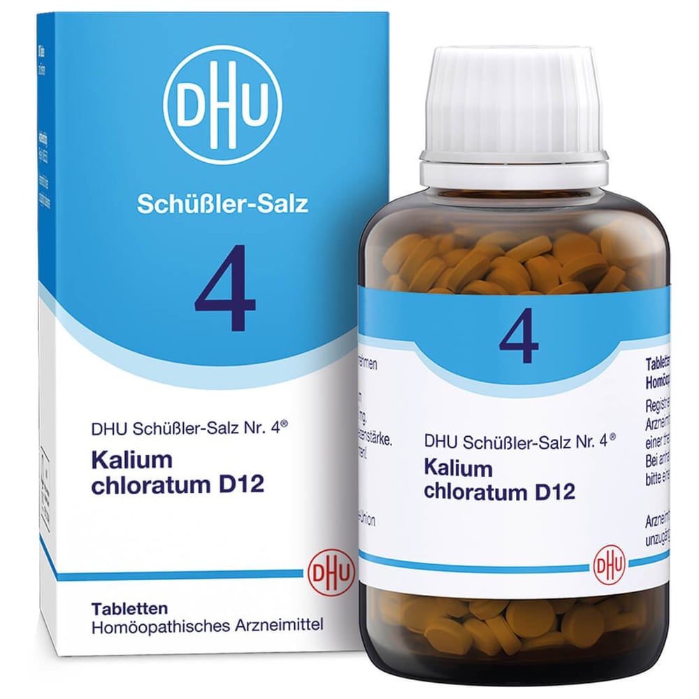 Biochemie DHU 4 Kalium chloratum D12