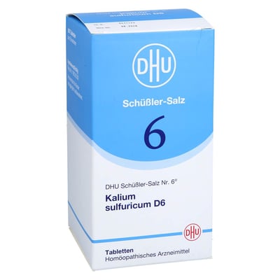 BIOCHEMIE DHU 6 Kalium sulfuricum D 6 Tabletten Produktbild 1