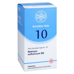 BIOCHEMIE DHU 10 Natrium sulfuricum D 6 Tabletten