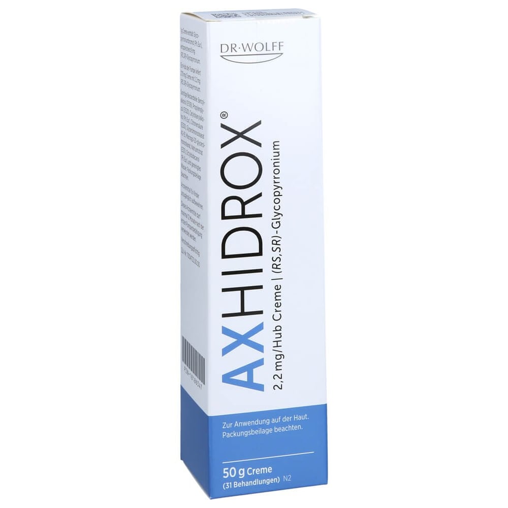 Axhidrox 2.2 mg/Hub Creme