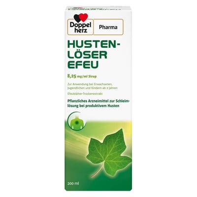 Hustenlöser Efeu Doppelherzpharma 8,25 mg/ml