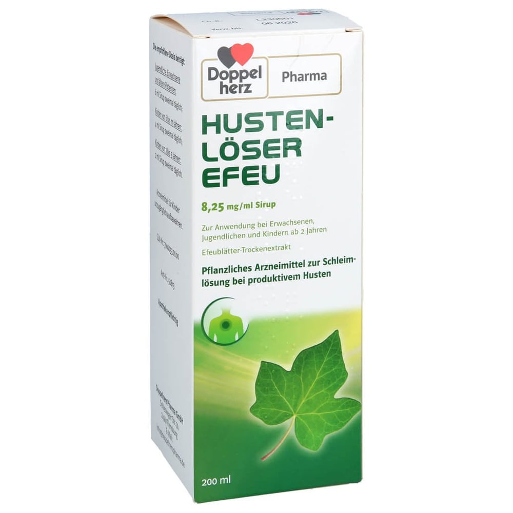 Hustenlöser Efeu DoppelherzPharma 8,25mg/ml