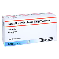 Rasagilin ratiopharm 1 mg
