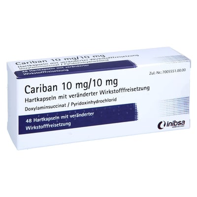 Cariban 10 mg/10 mg Hartkapseln veränd. Wirkst.-Frei Produktbild 1