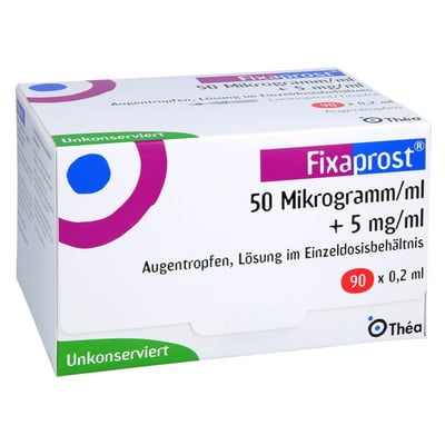 Fixaprost 50 Mikrogramm/ml + 5 mg/ml Augentropfen