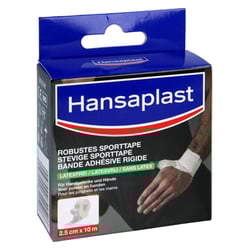 Hansaplast Robustes Sporttape Weiß 2.5cm x 10m