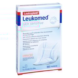 Leukomed skin sensitive steril 5x7,2 cm