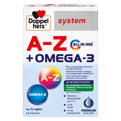Doppelherz A-Z + Omega-3 All in one system