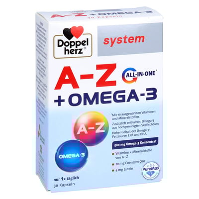 Doppelherz A-Z + Omega-3 All in one system