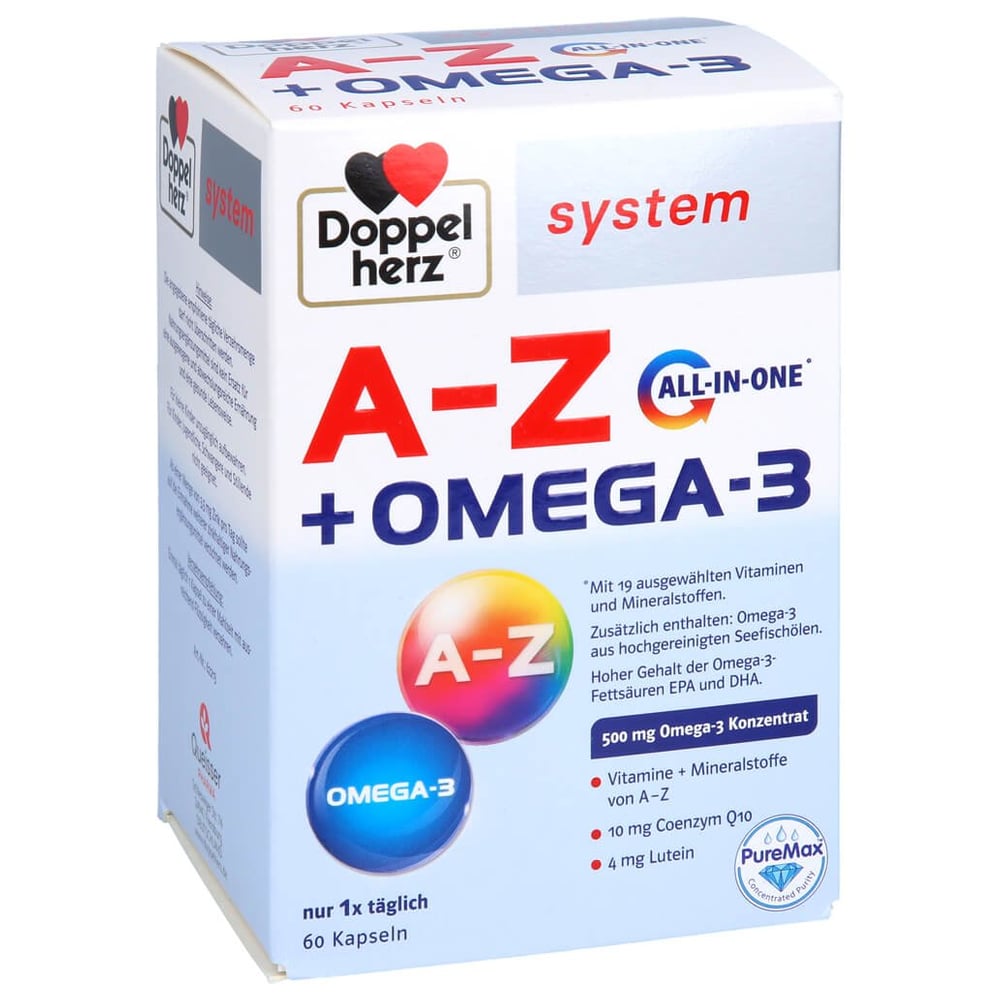 Doppelherz A-Z + Omega-3 All in one system